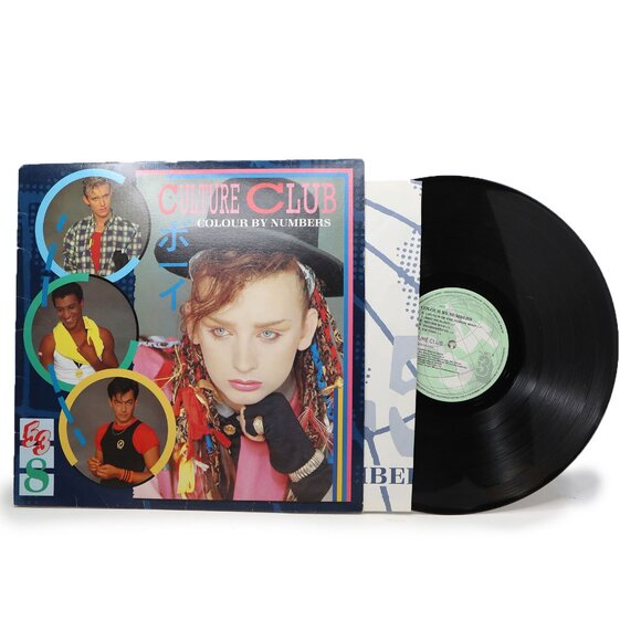 Culture Club Colour by Numbers Vinyl Record Album 80s Iconic Karma Chameleon - Picture 1 of 7
